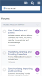 Mobile Screenshot of forums.trumba.com