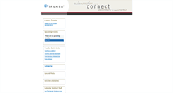 Desktop Screenshot of blog.trumba.com