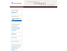 Tablet Screenshot of blog.trumba.com